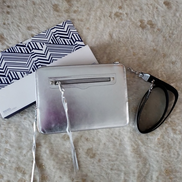 Rebecca Minkoff Bags Rebecca Minkoff Regan Sleeve Fits Most 3 Laptop Poshmark